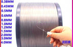 Coated 304 Stainless Steel Wire Rope Leader, 0.38–4 mm – product photo