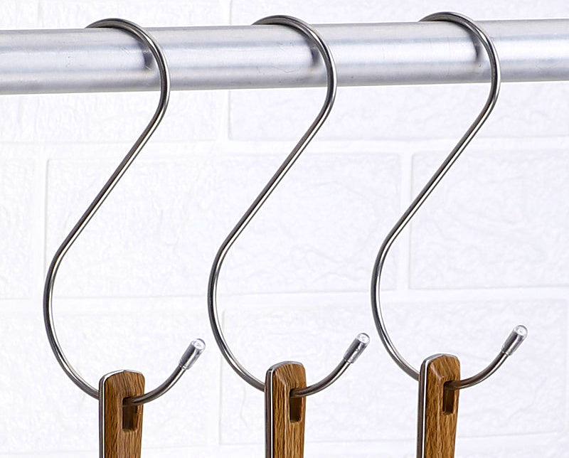 Large Stainless Steel S Hook, 15 or 20 cm (5.9 or 7.9 in) – product photo