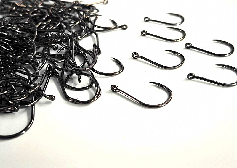 Iseni Barbed Eyed Hooks with Tube, Sizes 3–15, 49/99 pcs – product photo