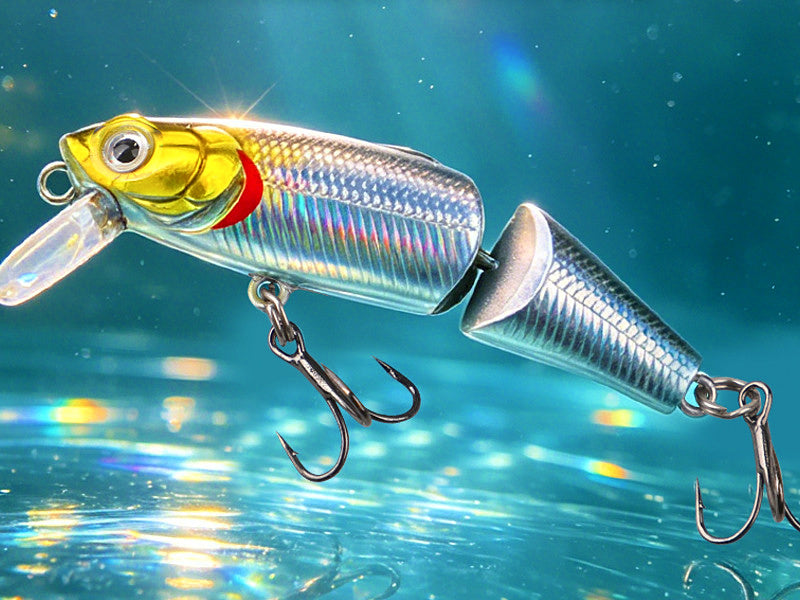 Jointed Sinking Minnow Lure, 3.8 g (0.13 oz) & 8.5 g (0.30 oz) – product photo