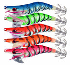 Wood Shrimp Squid Jig, 8 cm (3.1 in) 7.6 g (0.27 oz) Sinking – product photo