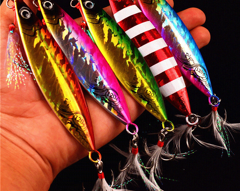Slow Pitch Jig, 20–200 g (0.7–7.1 oz), Hooked or Unhooked – product photo