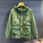Men's UPF 50+ Hooded Sun Shirt, Lightweight Nylon – product photo
