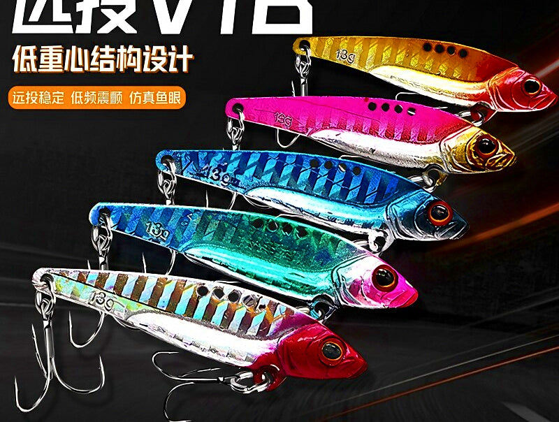 VIB Blade Bait Vibrating Lure, 10 g & 13 g (0.35 & 0.46 oz) – product photo