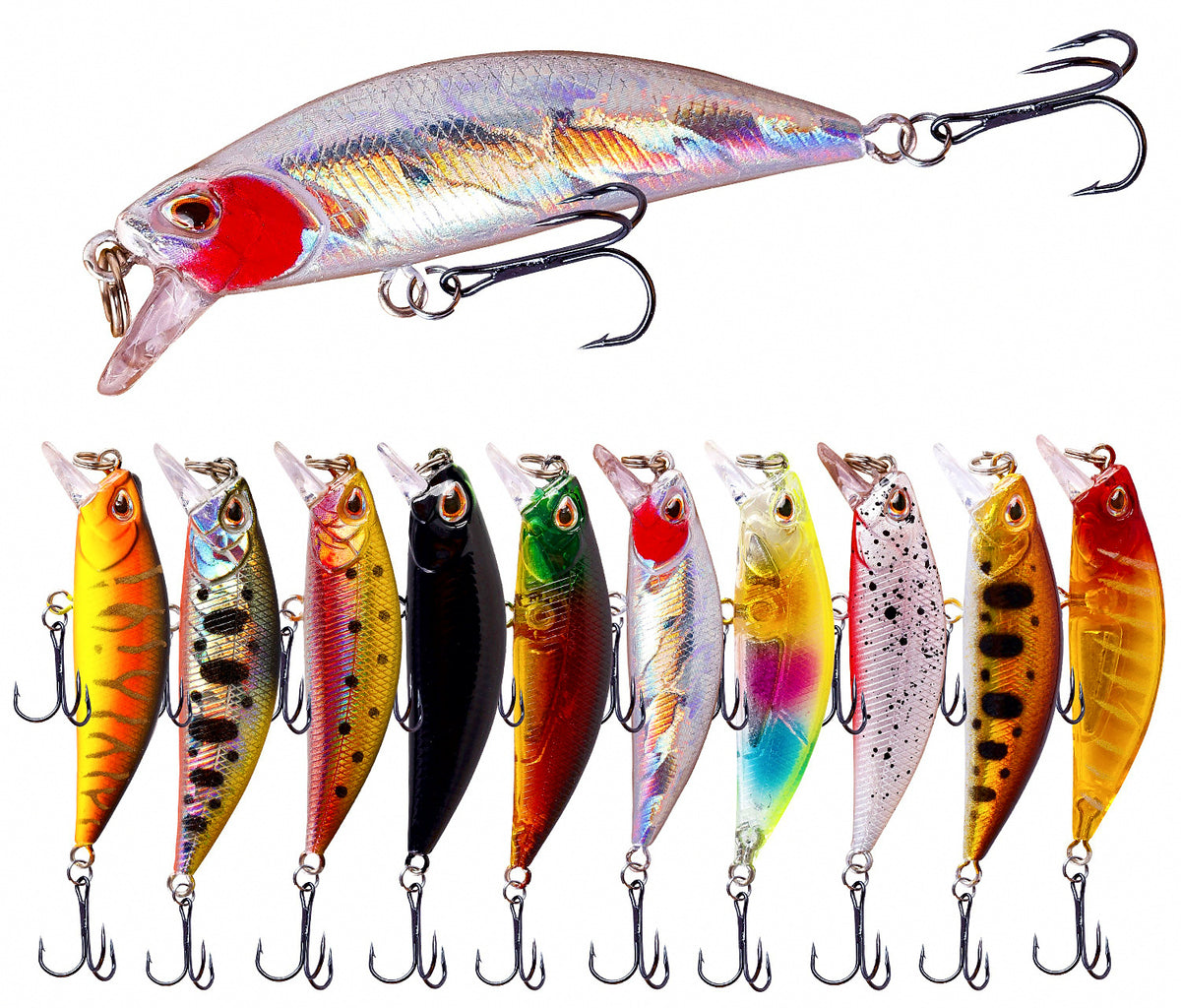 Micro Sinking Minnow Lure, 6 cm (2.4 in), 5 g (0.18 oz) – product photo