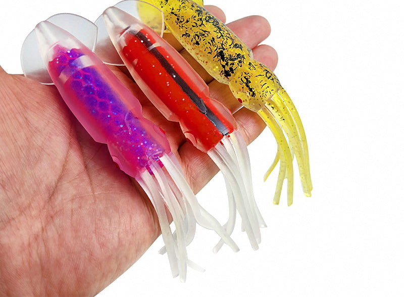 Squid Skirt Soft Bait, 12.5 cm (4.9 in), Trolling Lure – product photo