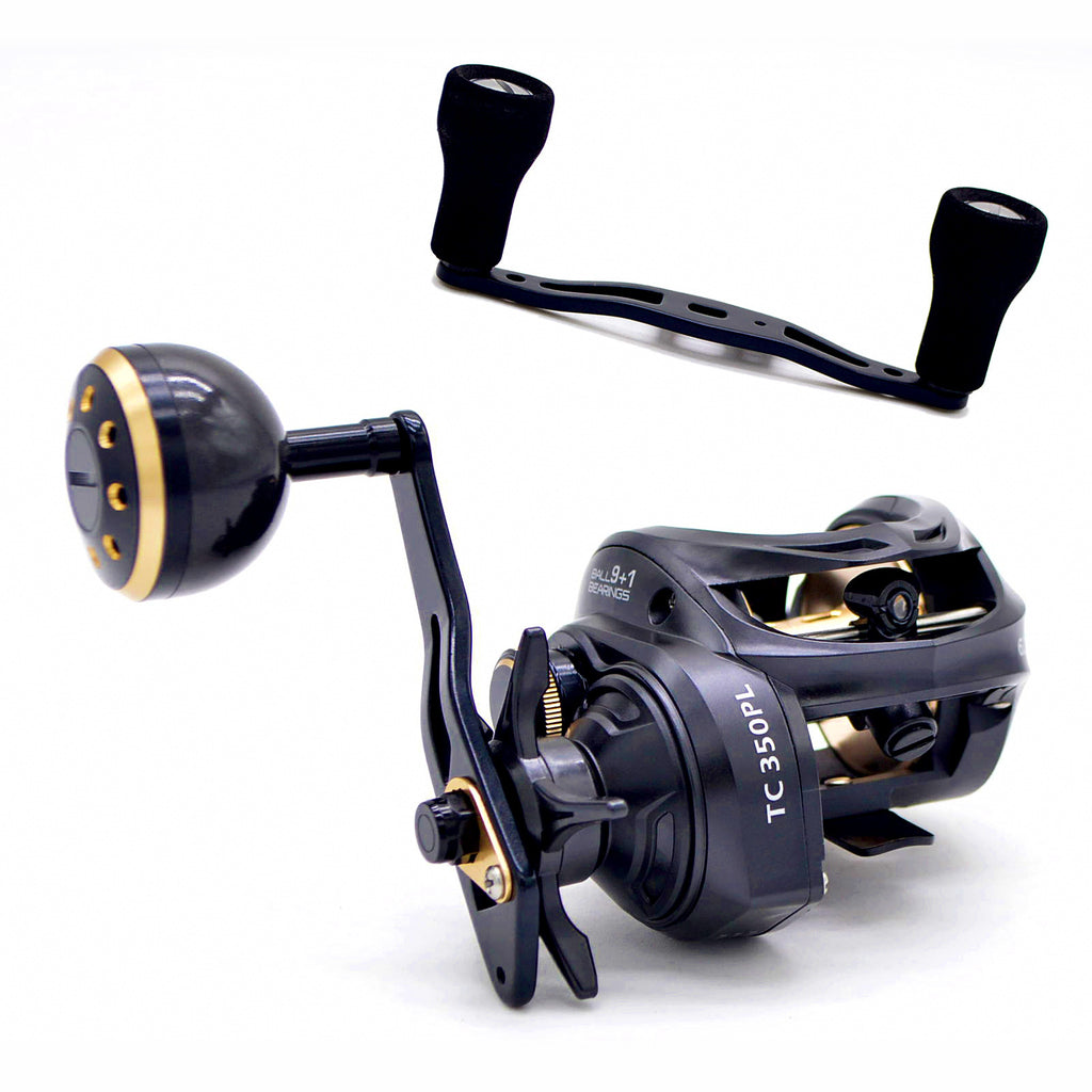 Conventional Round Baitcasting Reel for Slow Pitch Jigging