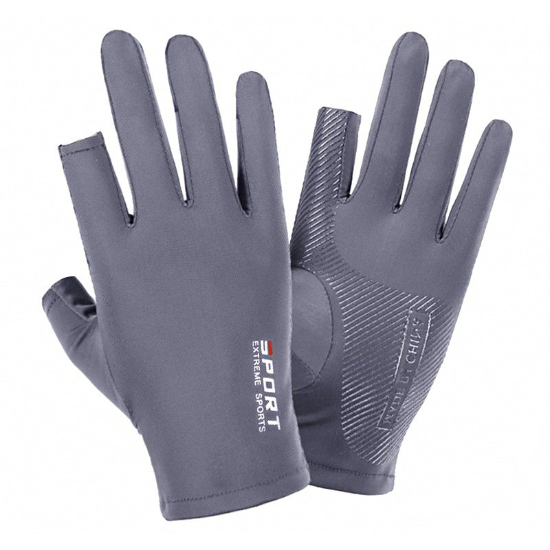 Sun Protection Fishing Gloves, Half, Full & 2-Finger Cut