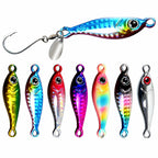 Spinner Blade Metal Jig, Single Hook, 5–40 g (0.2–1.4 oz)