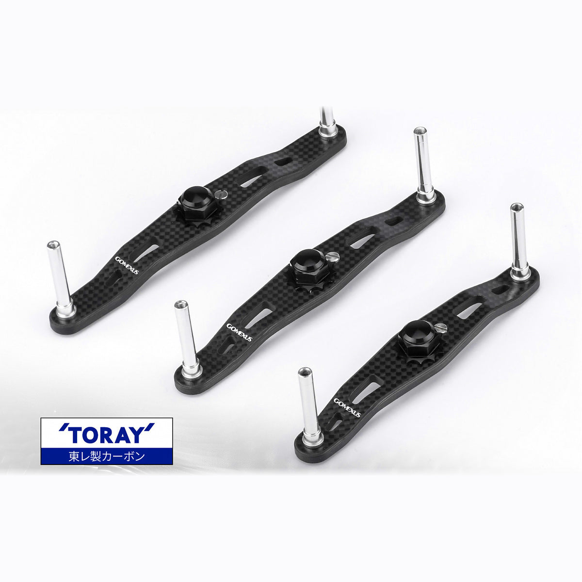 Carbon Fiber Baitcasting Reel Handle Arm, 85–105 mm