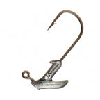 Barbed Jig Head Hooks, 3.5–14 g (1/8–1/2 oz), Carbon Steel
