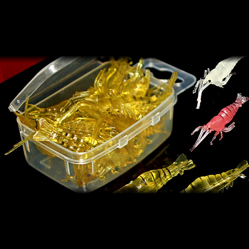 Shrimp Soft Bait Lures – Rigged, Unrigged & Weighted Packs