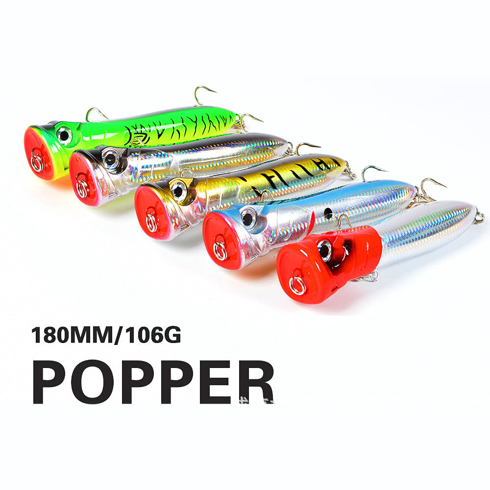 Offshore Popper Lure, 18 cm (7.1 in) 106 g (3.7 oz)