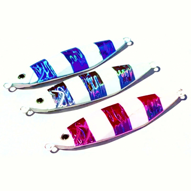 Glow Stripe Metal Jig, 80/100/150 g (2.8/3.5/5.3 oz)