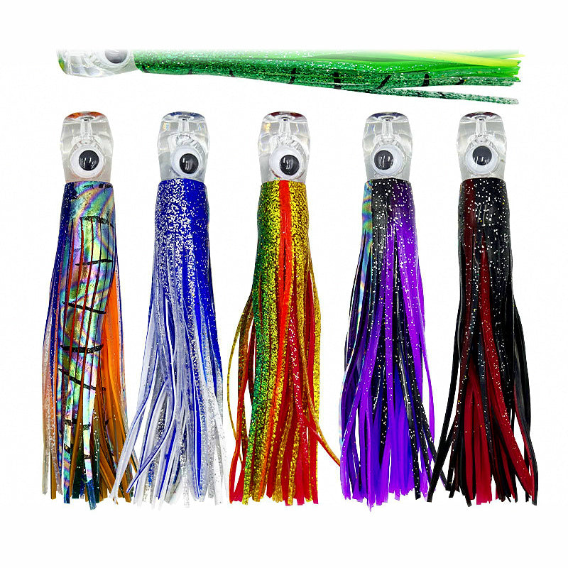 Squid Skirt Trolling Lure, 16 cm (6.3 in) & 25 cm (9.8 in)