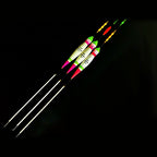 Balsa Wood Upright Sea Fishing Float, Glow Stick Compatible