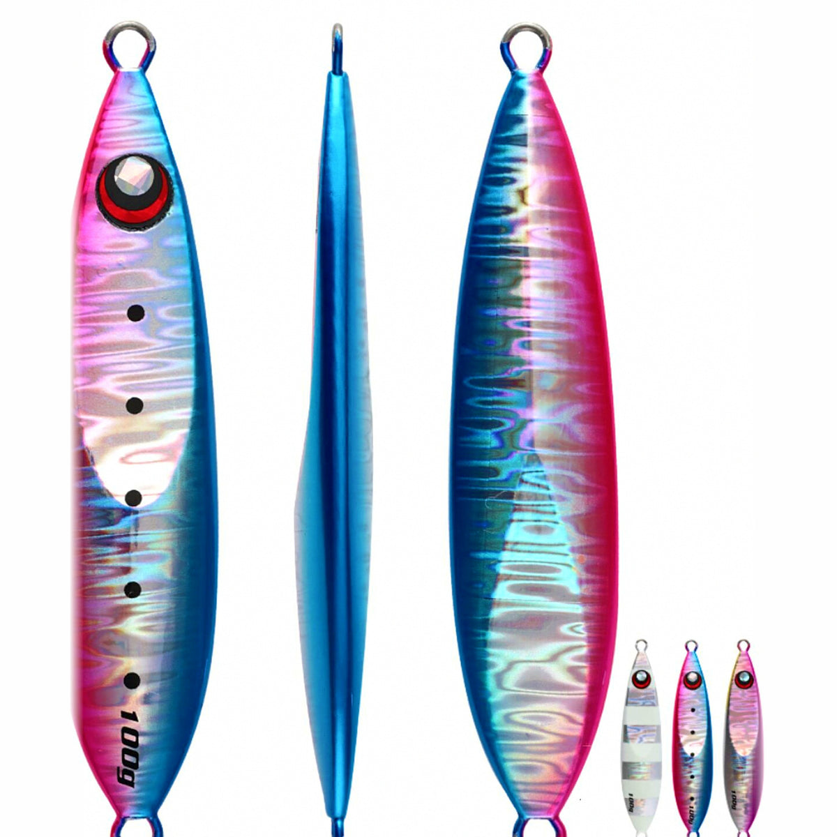 Slow Pitch Jig, 60–160 g (2.1–5.6 oz)
