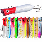 Topwater Popper Lure, 10.5 g (0.37 oz), Saltwater