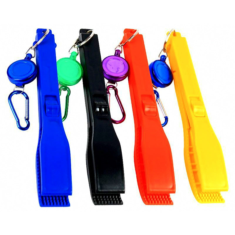 Plastic Fish Gripper, Non-Slip Fish Grip with Optional Coil Lanyard