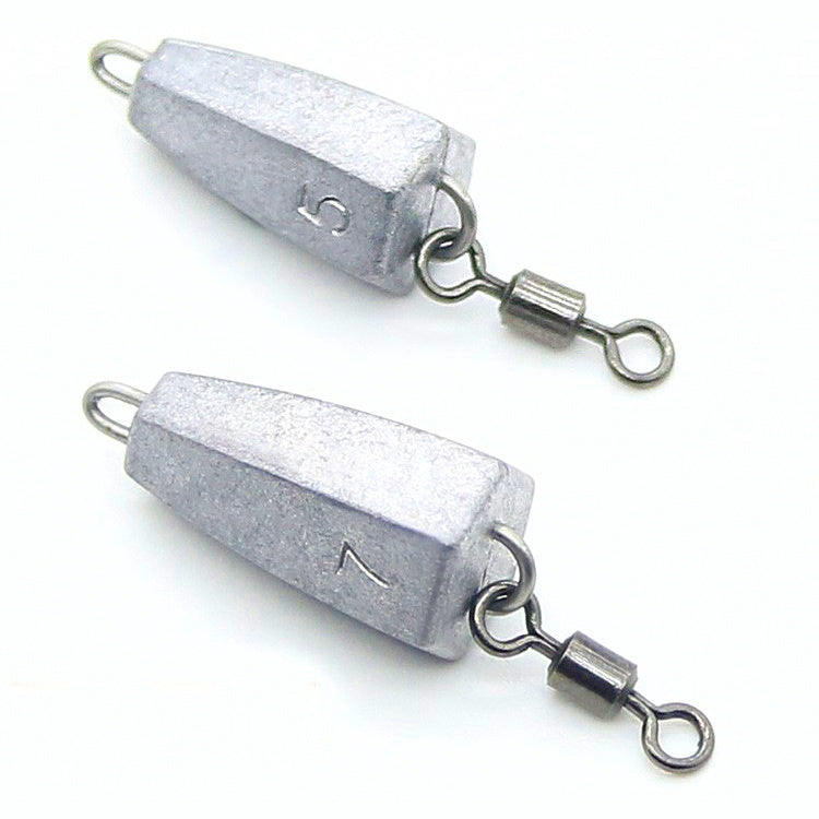 Lead Bullet Sinker with Eyelet, 3.5–14 g (0.12–0.5 oz), 5-Pack