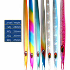 Fast-Sinking Glow Metal Jig, 150–300 g (5.3–10.6 oz)