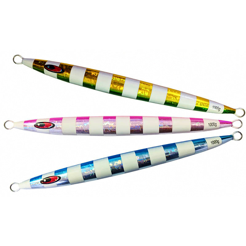Large Metal Jig, 1000 g (35.3 oz) for Deep Sea Boat Fishing