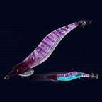 Glow Wood Shrimp Squid Jig, Double Umbrella Hooks, 80-110 mm