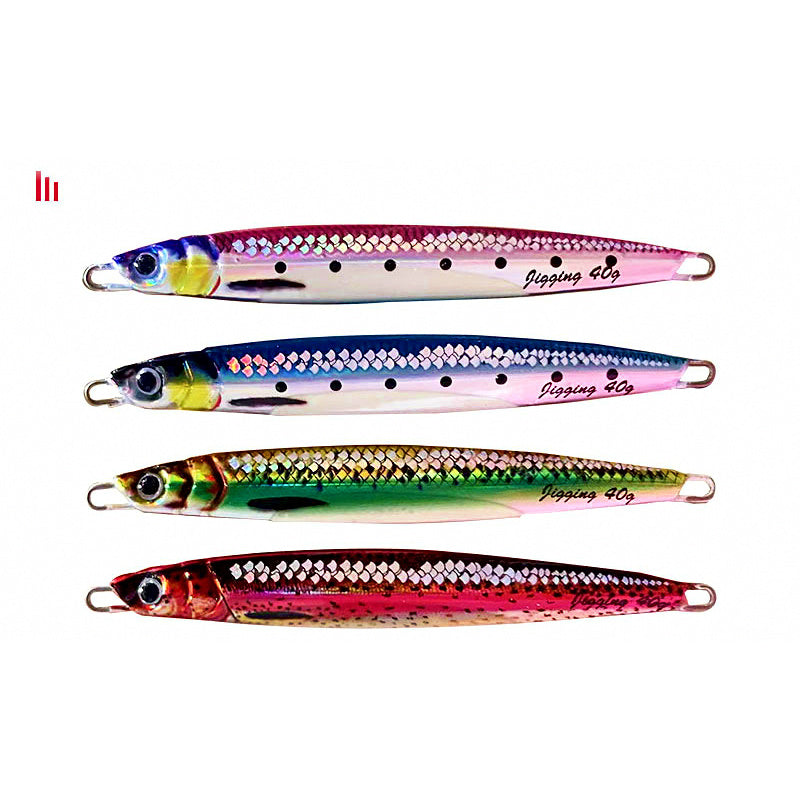 Glow Belly Scale Iron Casting Jig, 40–200 g (1.4–7.1 oz)