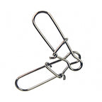 Stainless Steel Safety Pin Lure Connectors, Sizes #000–#8
