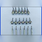 R-Ring Running Sinkers, Pack of 50, 2.5–40 g (0.09–1.41 oz)