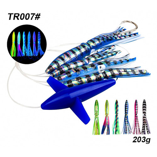 Squid Skirt Trolling Lure, 225 mm (9 in)