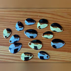 Spoon Blades for DIY Lure Building, Gold & Silver