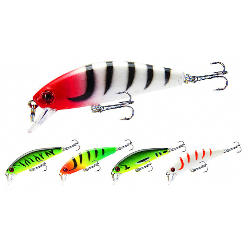 Sinking Minnow Hard Bait with Rattle, Micro Lure