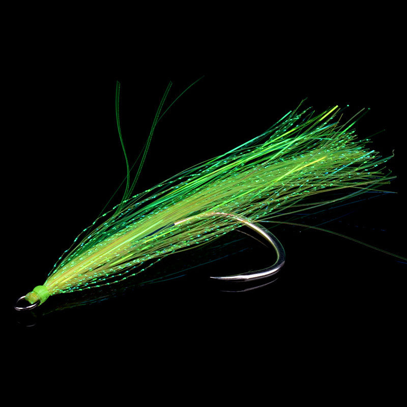 Glow Wire Assist Hooks for Slow Pitch Jigs, 3-Pack, 2/0–5/0