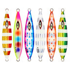 Slow Pitch Jig, 220 & 250 g (7.8 & 8.8 oz), Glow Stripe
