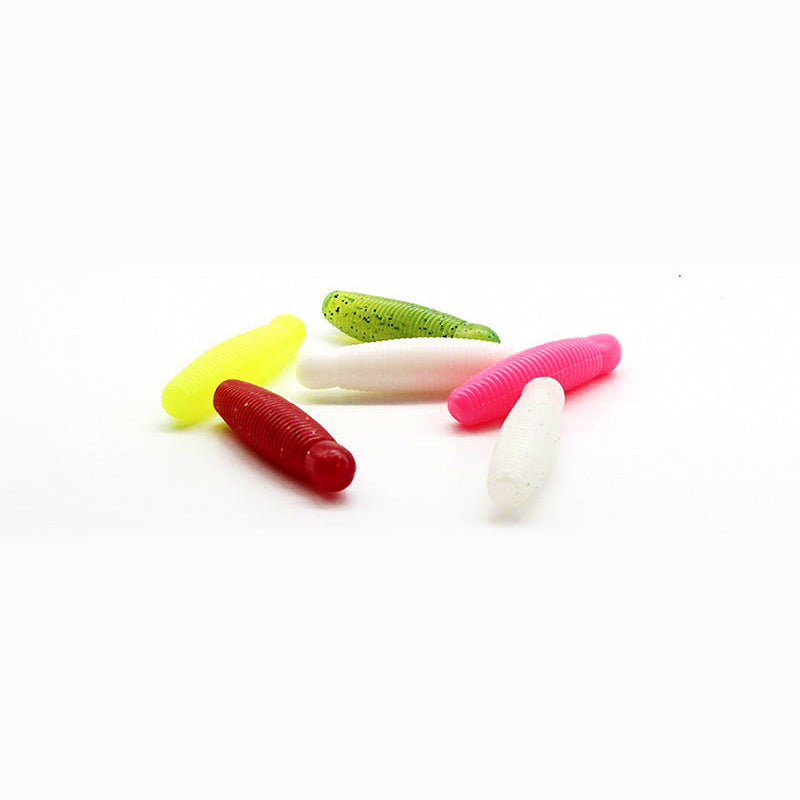 Soft Plastic Potato Grub Lure, 3–6 cm (1.2–2.4 in)