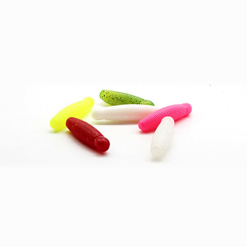 Soft Plastic Potato Grub Lure, 3–6 cm (1.2–2.4 in)