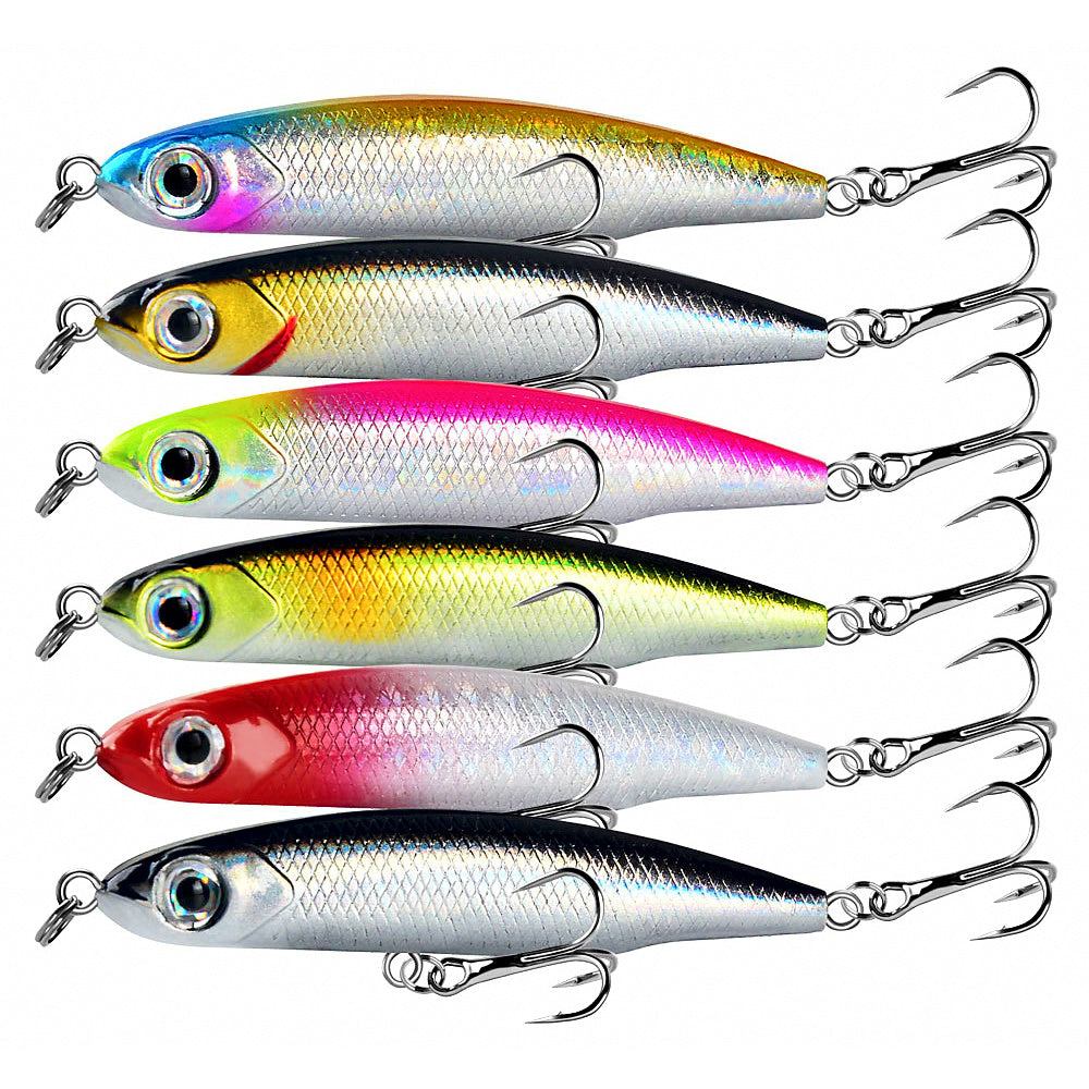 Micro Sinking Pencil Lure, 6.4 cm, 5 g (0.18 oz)