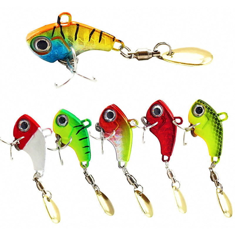 VIB Blade Bait with Spinner Blade, 5–20 g (0.2–0.7 oz)