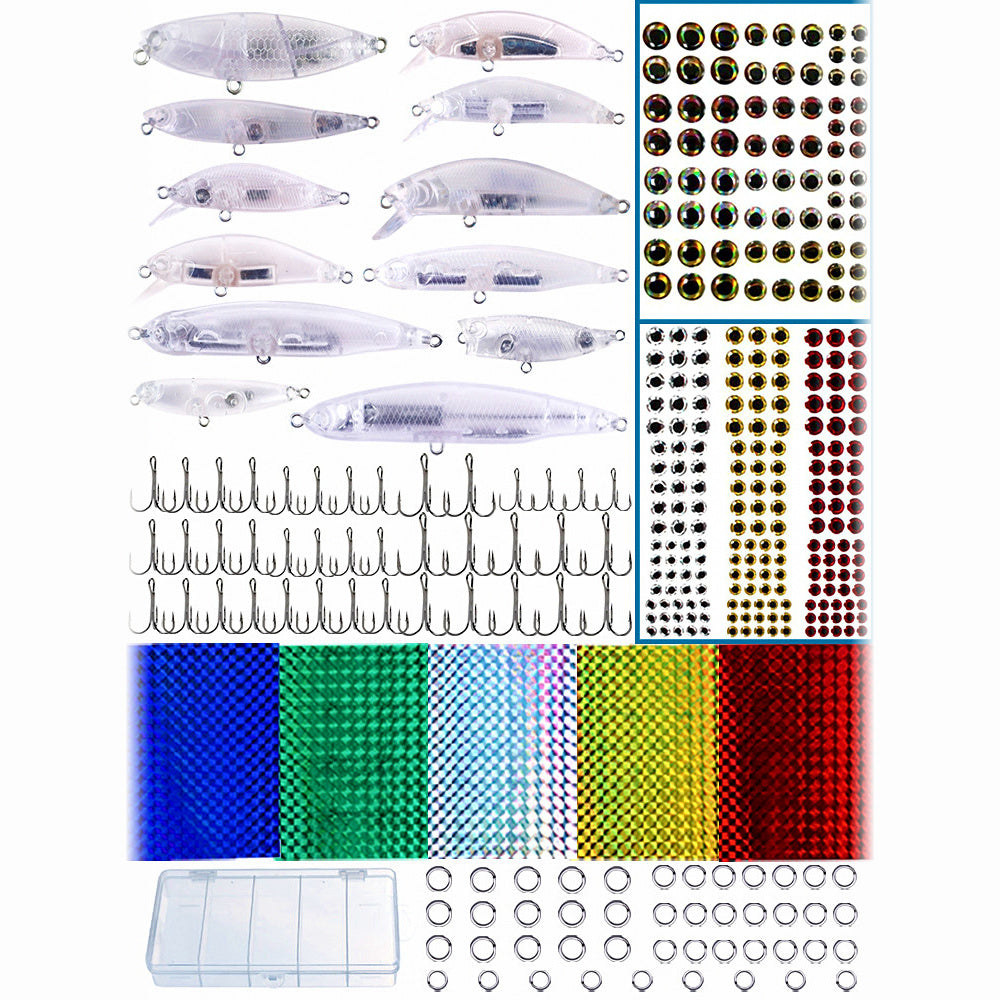 DIY Lure Kit, Minnow, Popper & Pencil Baits