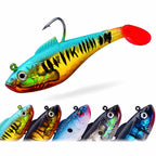 Lead-Wrapped T-Tail Soft Swimbait, 8 cm / 11 cm (3.1 / 4.3 in)