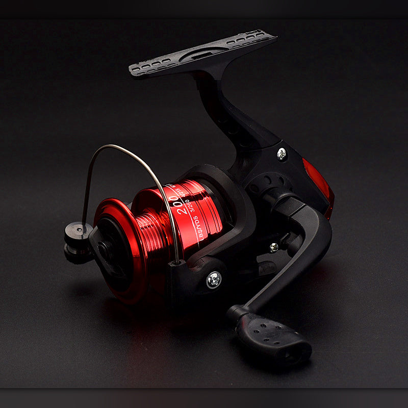 Size 200 Spinning Reel, Spooled Without Line, 6 Colors