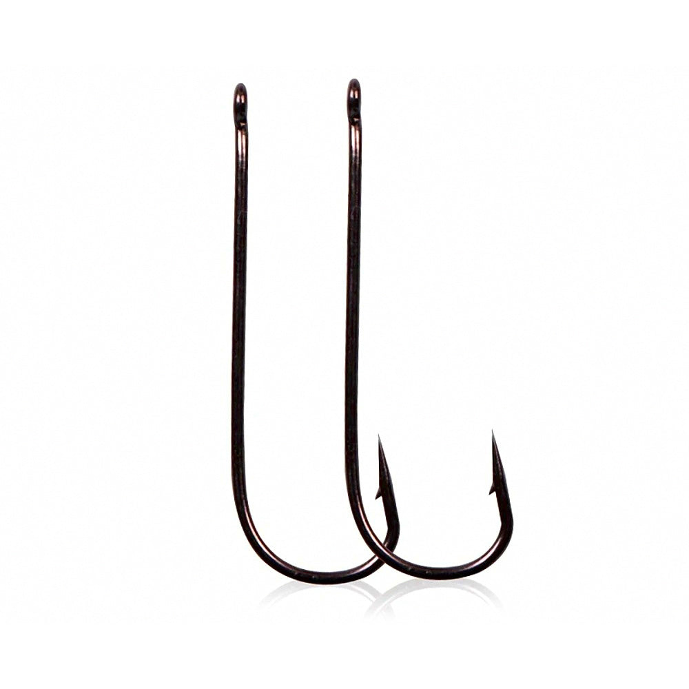 Long Shank Bait Hooks, High Carbon Steel, 30 Pack