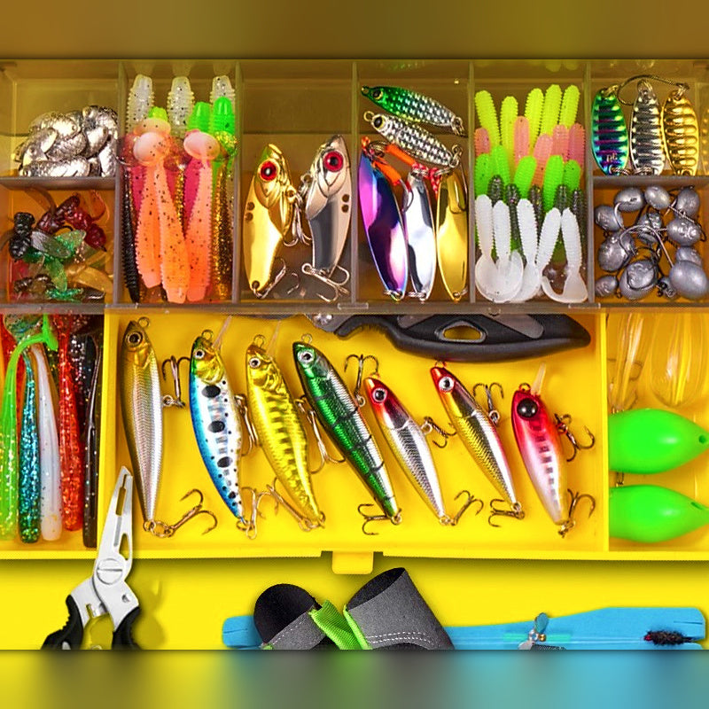 Micro Lure Kit, Hard & Soft Baits, 1.5–6 g (0.05–0.21 oz)