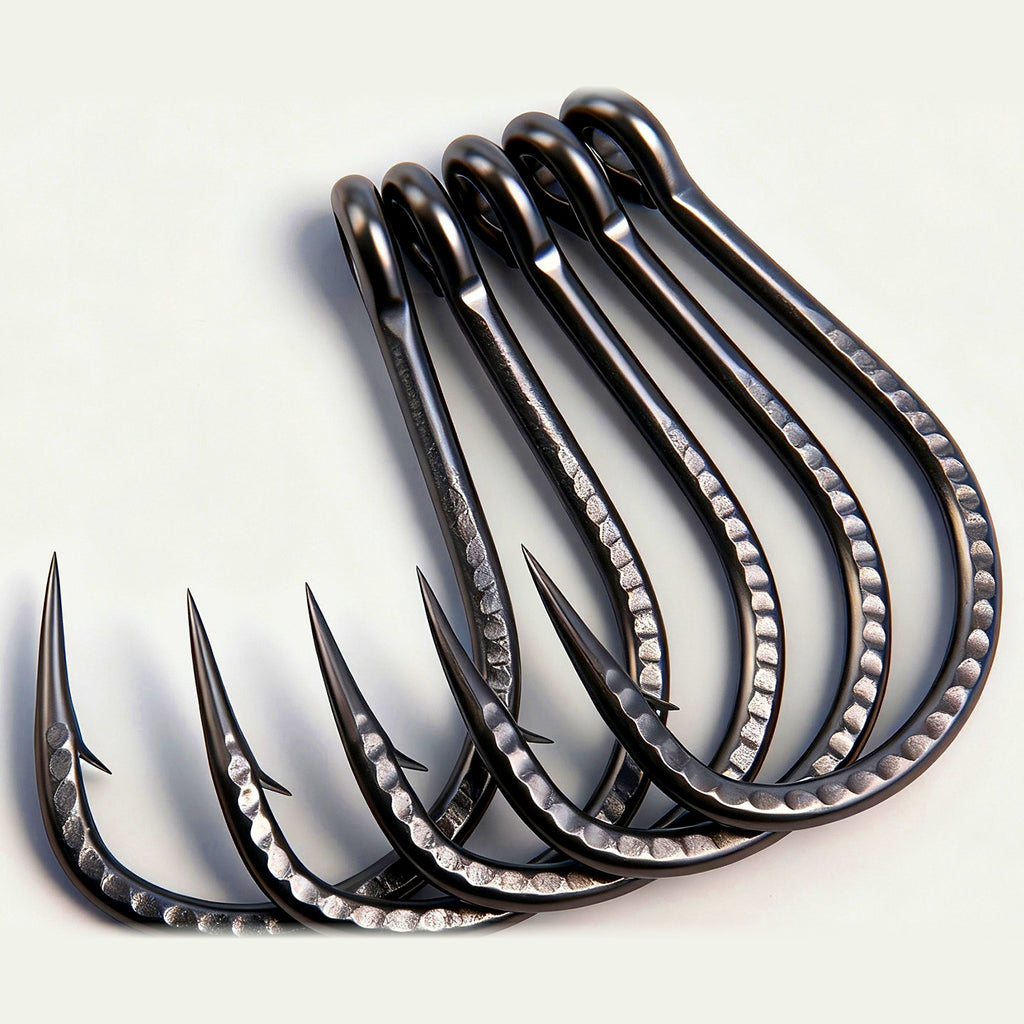 Barbed Big Game Hooks, 1/0–8/0, 30 or 50 Pack