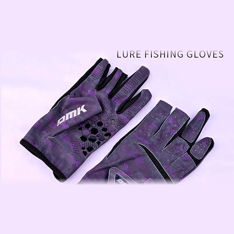 Half-Finger Fishing Gloves, 3 Fingers Exposed, Non-Slip