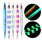 Glow Slow Pitch Jig, 130–500 g (4.6–17.6 oz)