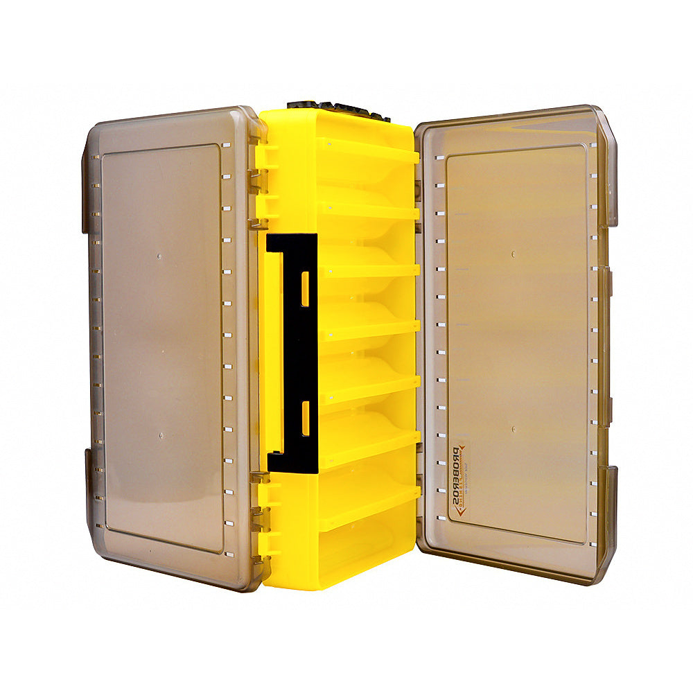 Double-Sided Plastic Lure Storage Box, 4 Colors