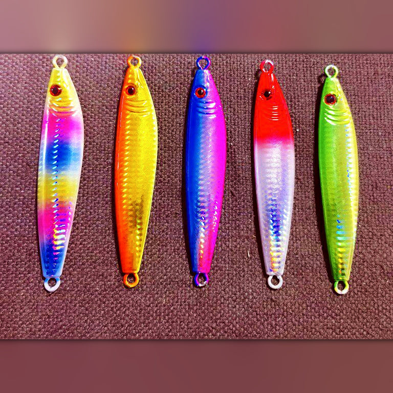 Slow Pitch Glow Jig, 100–200 g (3.5–7.1 oz)