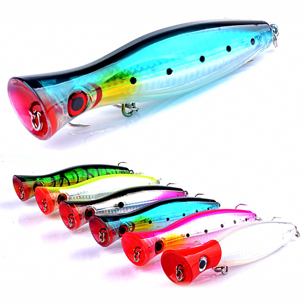Topwater Popper Lure, 40.3 g (1.4 oz), 12.5 cm (4.9 in)